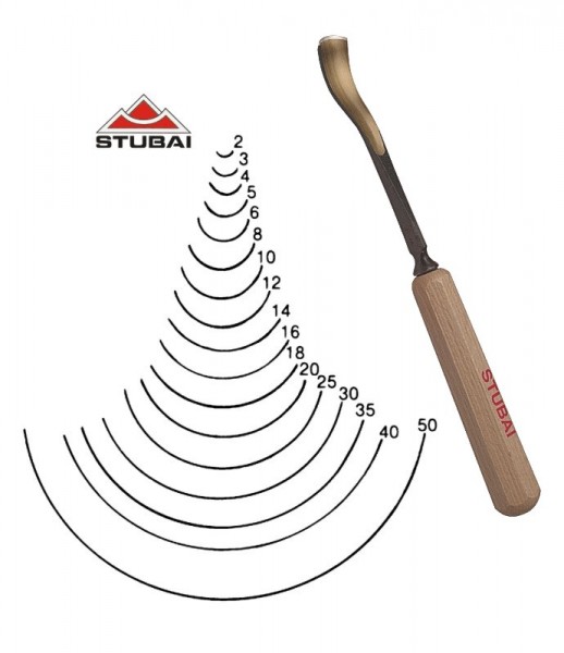 Stubai Standard - Stich 9 - kurzgekröpfte Form scharf