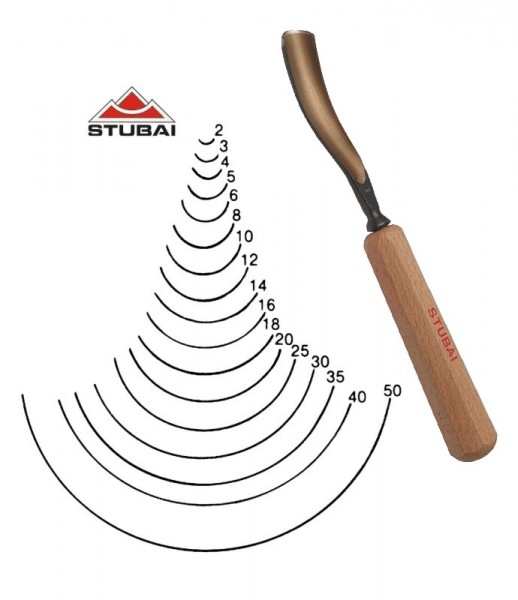 Stubai Standard - Stich 9 - längsgekröpfte Form